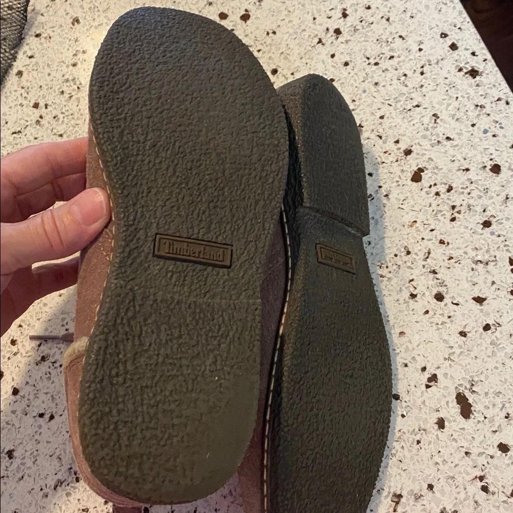 TIMBERLAND EARTHKEEPERS SUEDE FAUX FUR LACE UP BOOTS - Picture 5 of 9